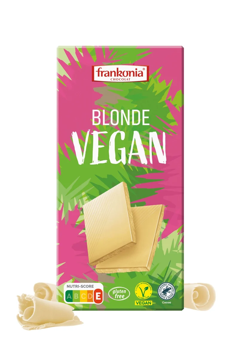 Frankonia Blonde Vegan weiße Schokolade 100g
