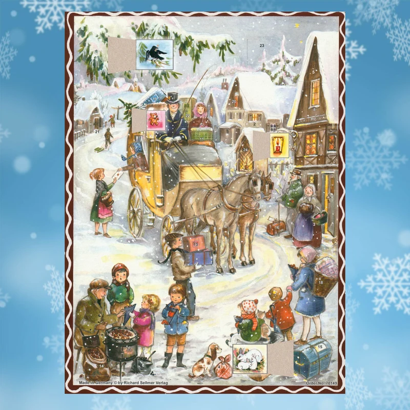Advent calendar “Hurray, the Carriage Is Coming”