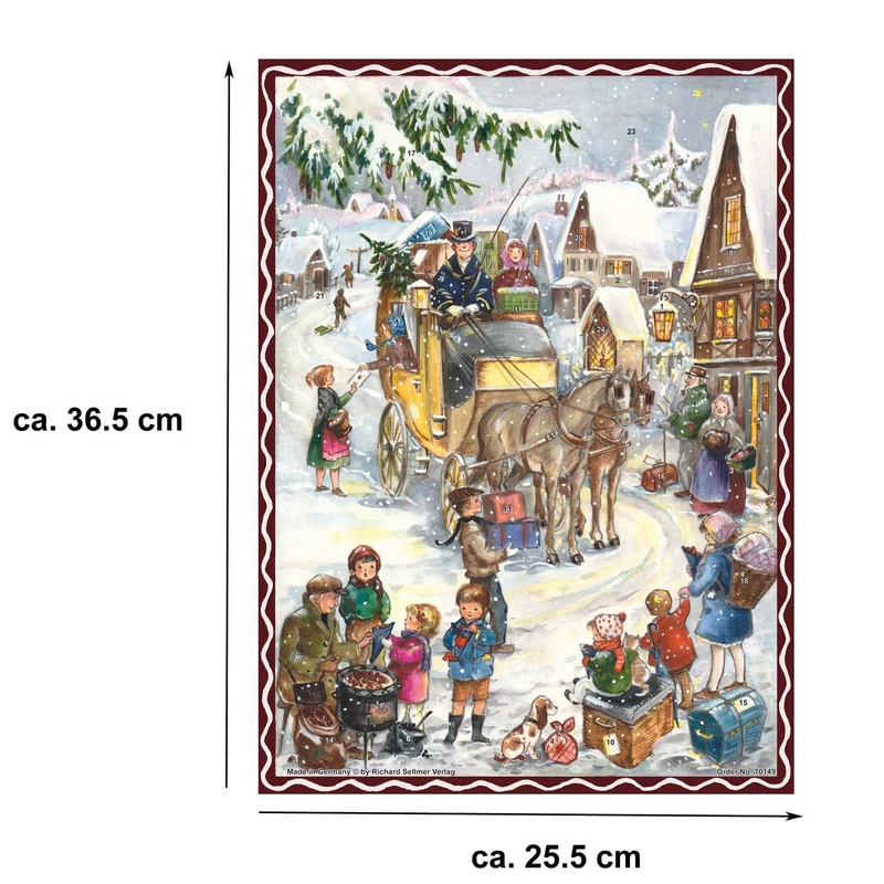 Advent calendar “Hurray, the Carriage Is Coming”