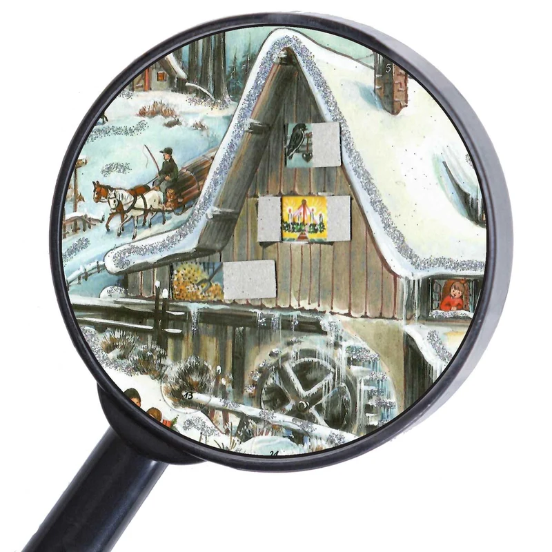 A4 Advent calendar “By the Mill”