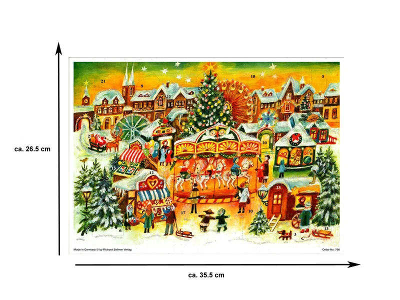 Advent calendar “Christmas Fair”