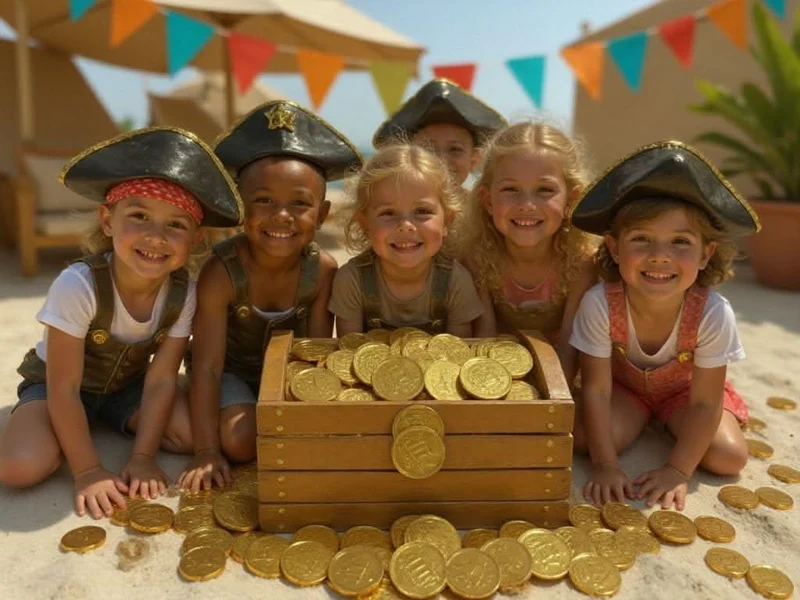 Schoko-Goldtaler 200 Stück – ideal für Schatzsuchen & Karneval