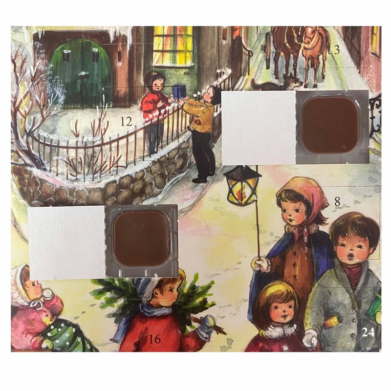 Chocolate Advent calendar “Christmas in the Village”