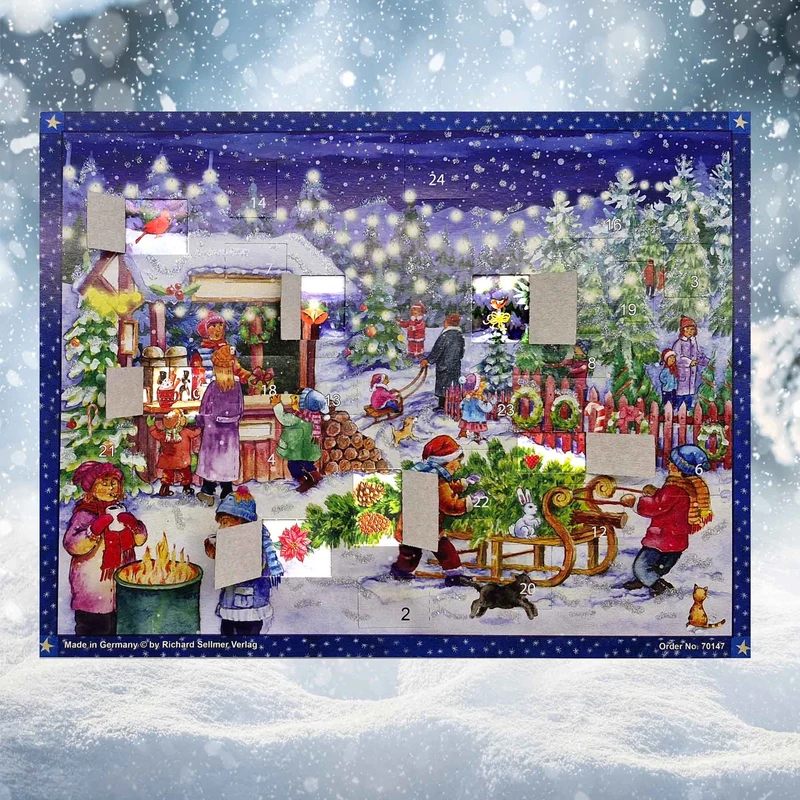 Advent calendar “Christmas Tree Sale”