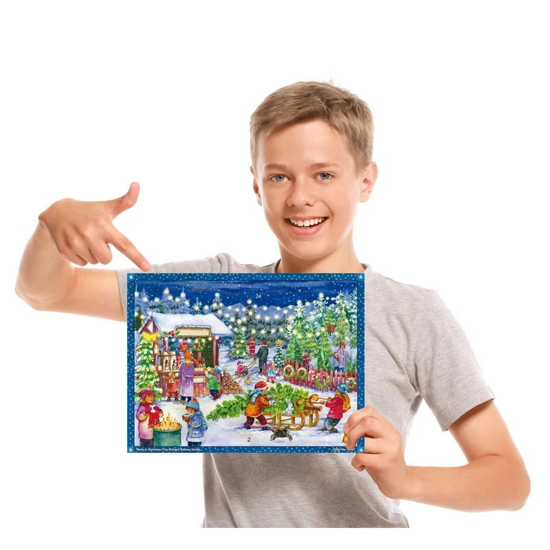 Advent calendar “Christmas Tree Sale”