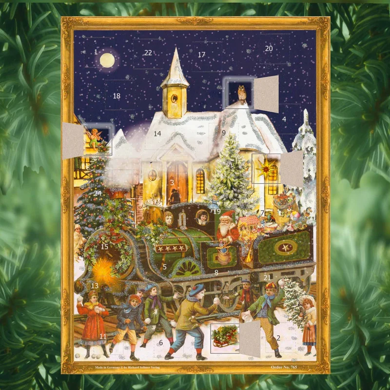 Advent calendar “Christmas Train”
