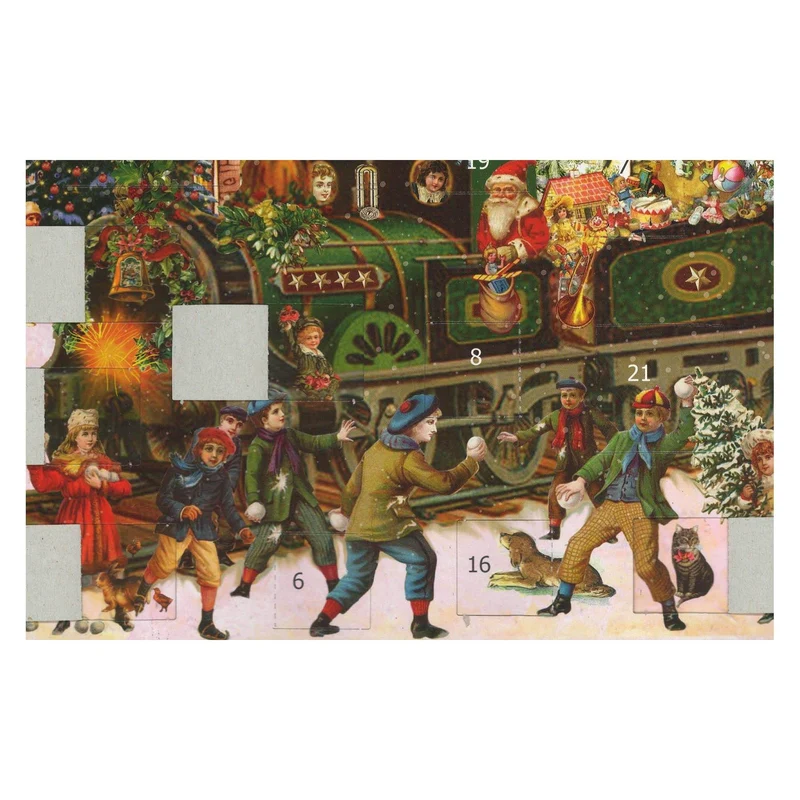 Advent calendar “Christmas Train”