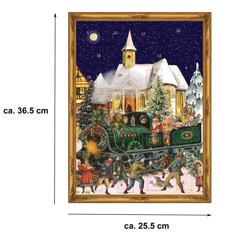 Advent calendar “Christmas Train”