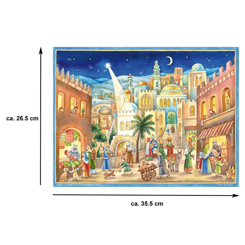 Advent calendar “Born in Bethlehem”