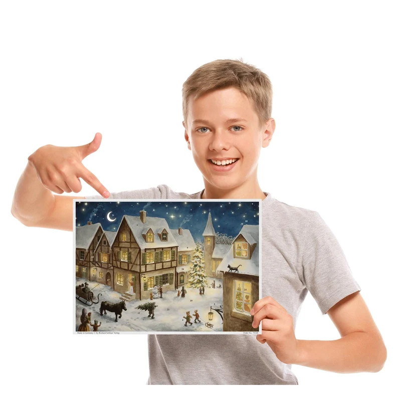 Advent calendar “Christmas Eve in the Village”