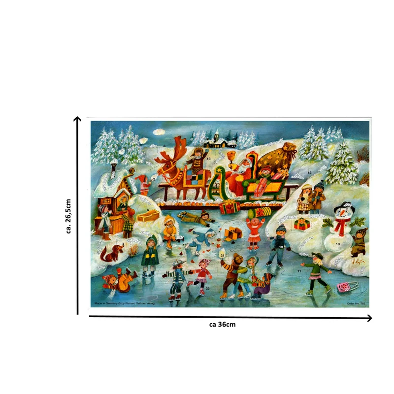 Advent calendar “Fun Ice Skating”