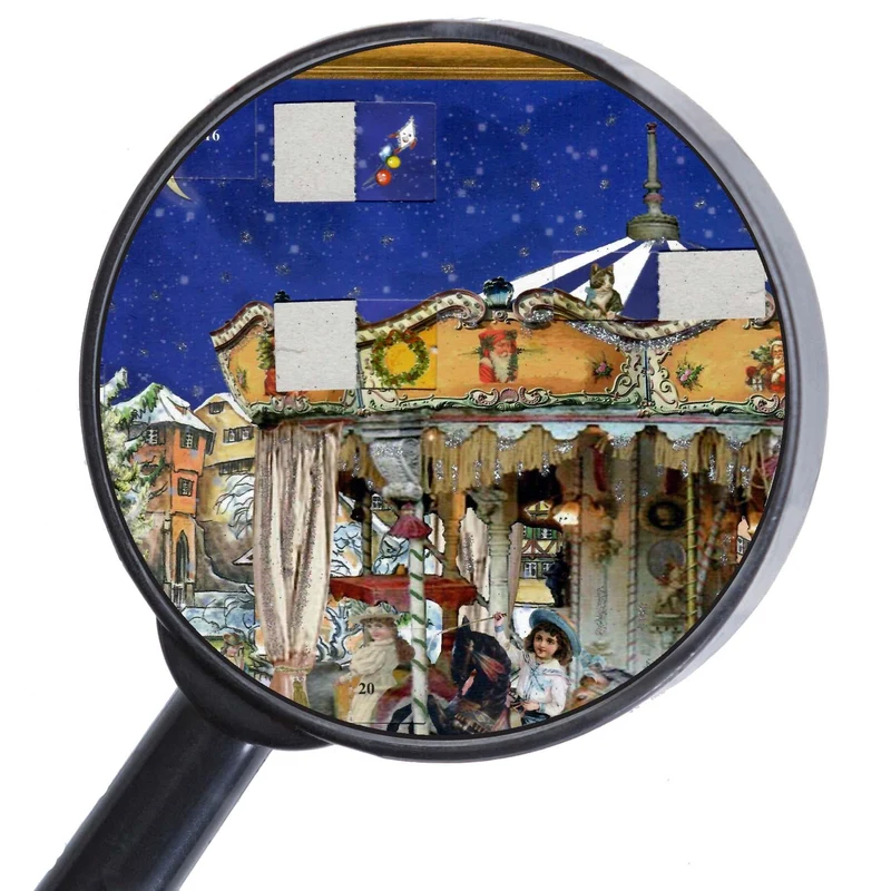Christmas carousel Advent calendar