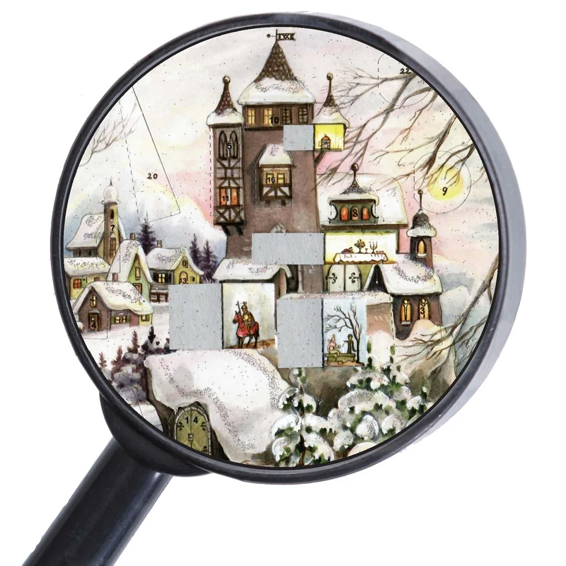 A4 Advent calendar “At the Castle”