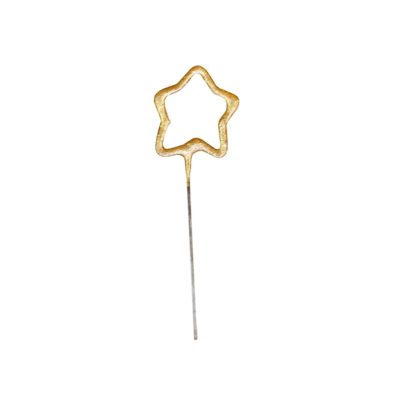 Mini Wunderkerze Stern gold