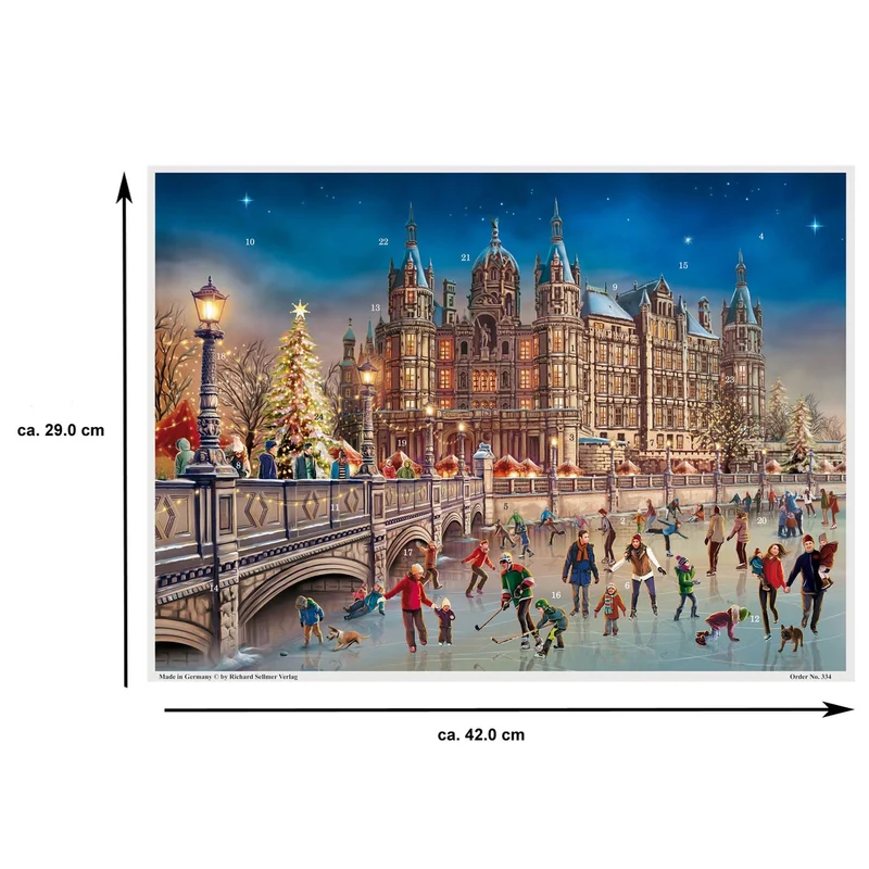 Advent calendar “Schwerin Castle”
