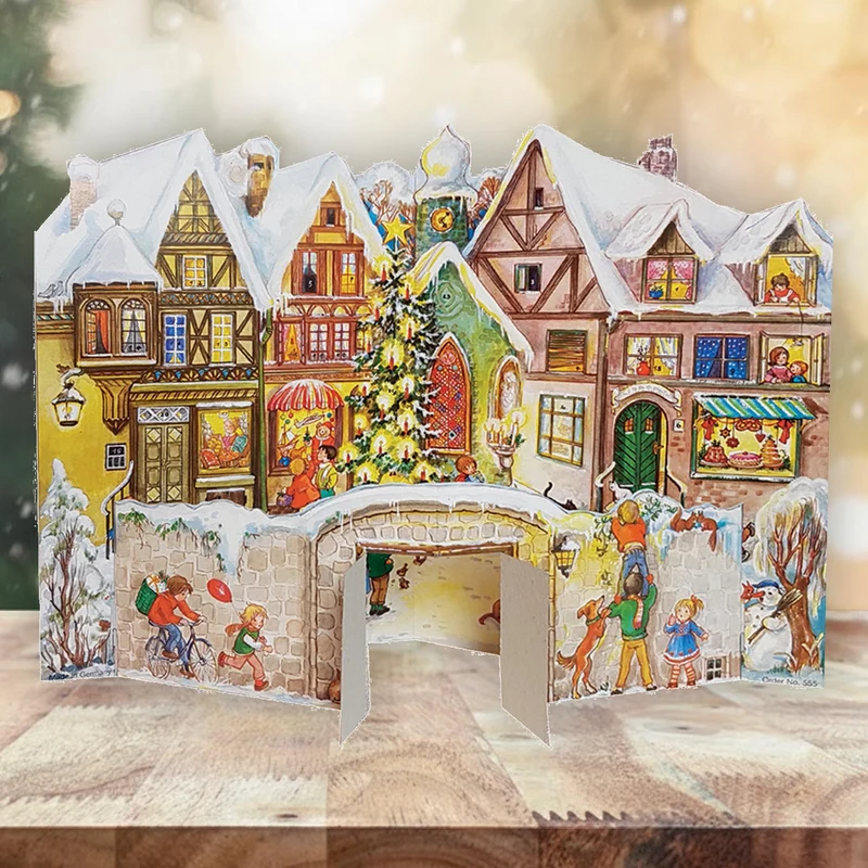 Pop-up Advent calendar “By the City Wall”