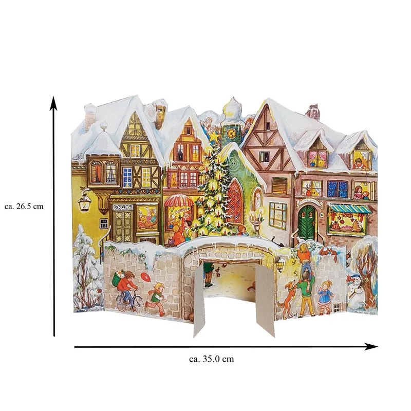 Pop-up Advent calendar “By the City Wall”