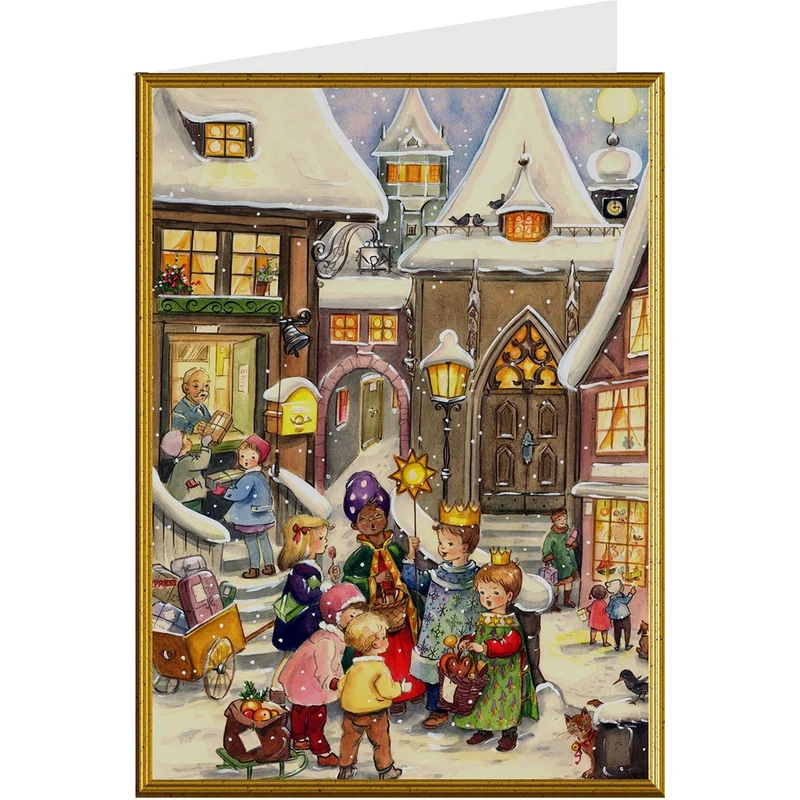 6 Christmas cards assorted at a special price