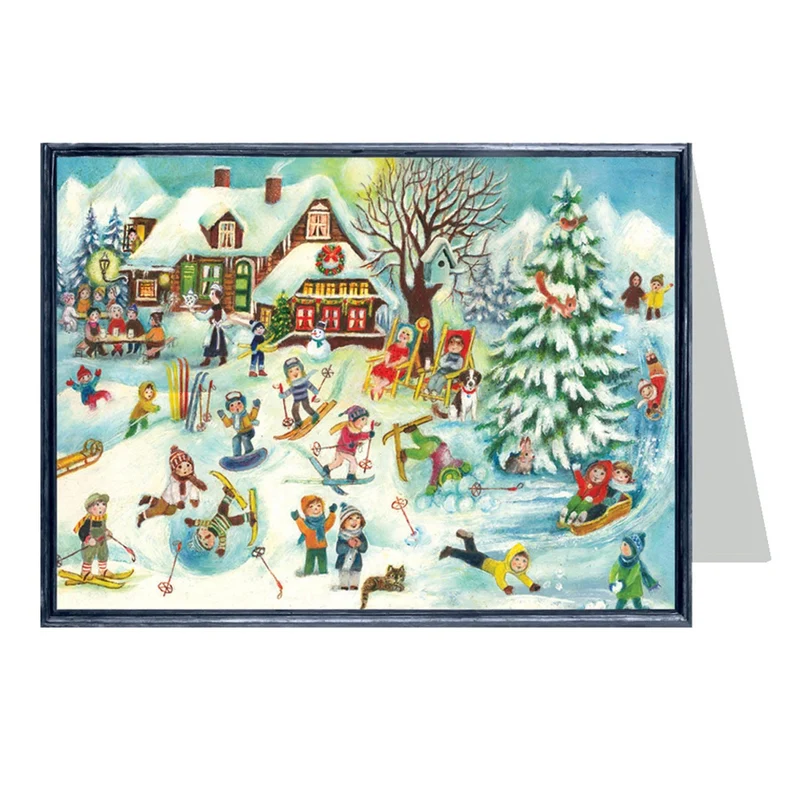 6 Christmas cards assorted at a special price