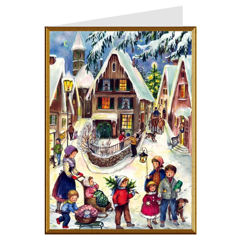 6 Christmas cards assorted at a special price