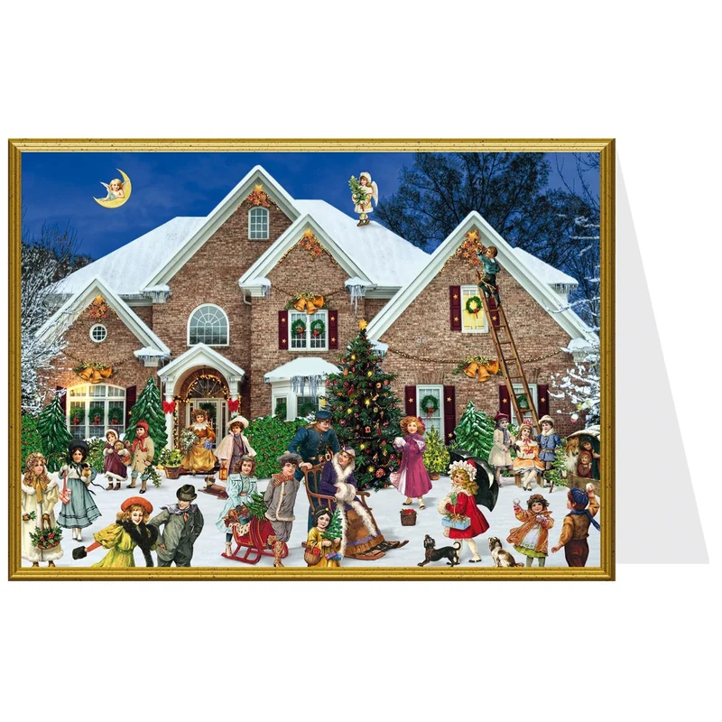6 Christmas cards assorted at a special price