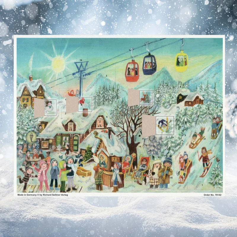 Advent calendar “At the Ski Resort”