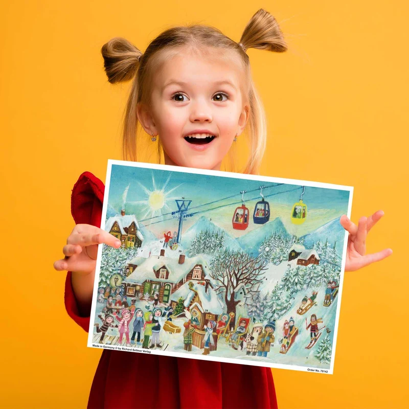 Advent calendar “At the Ski Resort”