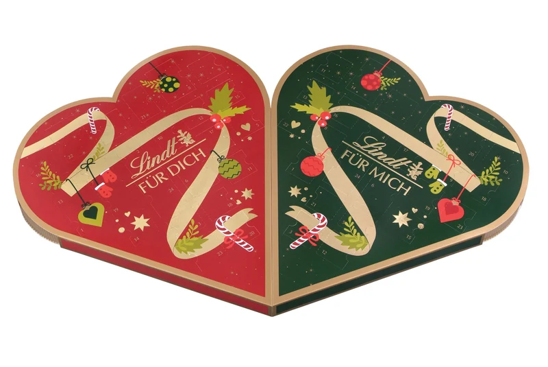 Lindt Pärchen Adventskalender 505g