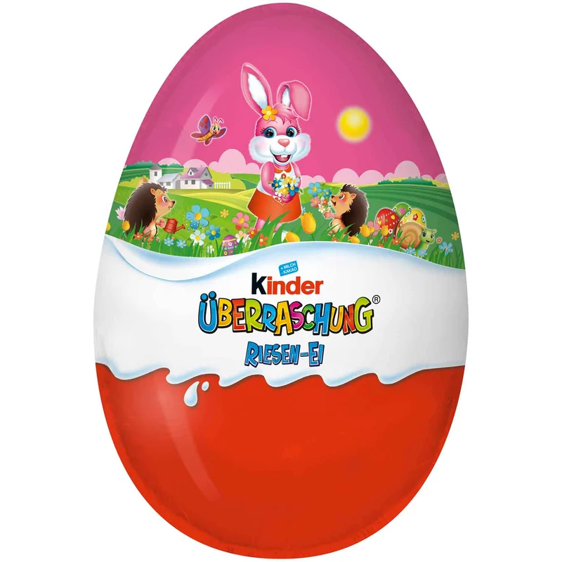 Kinder Überraschung Riesen-Ei Rosa | 220g