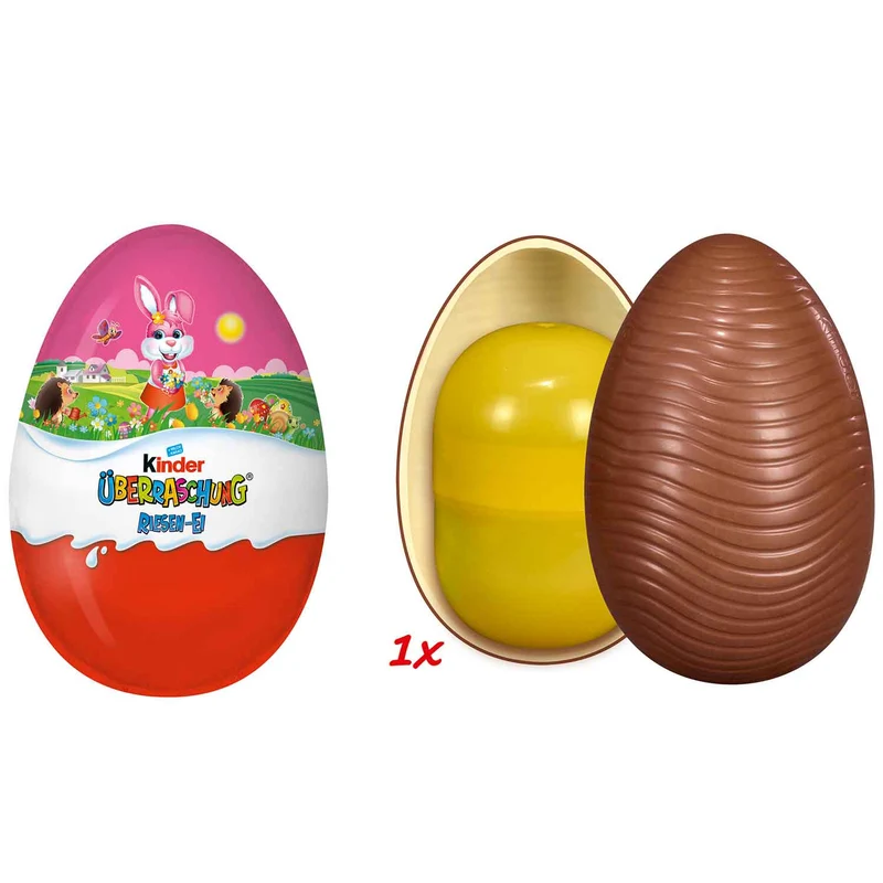 Kinder Überraschung Riesen-Ei Rosa | 220g