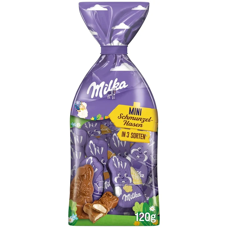 Milka Mini Schmunzelhase 120g