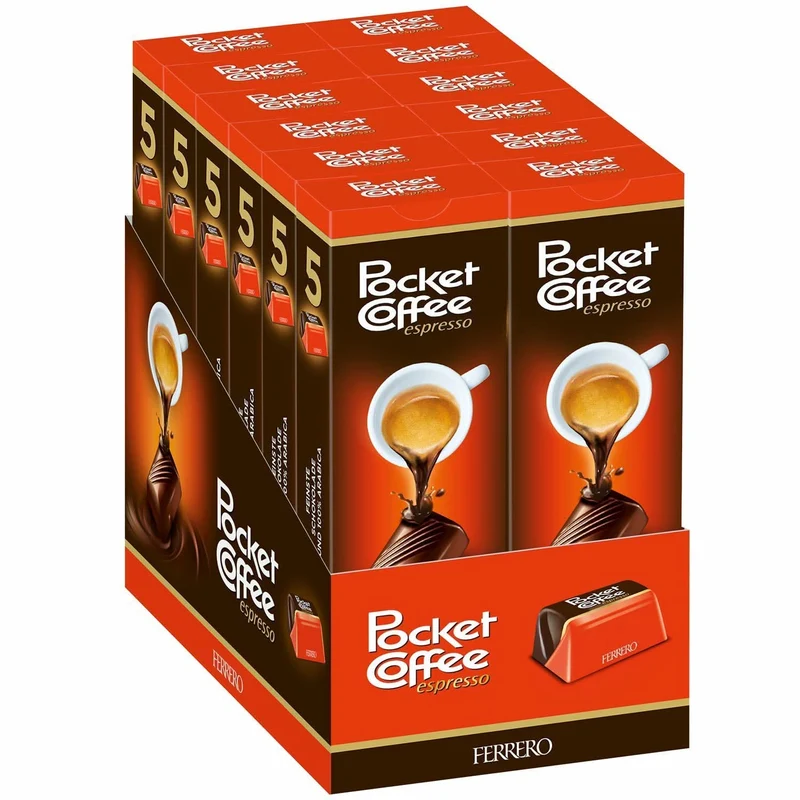 Ferrero Pocket Coffee (12x 62g Packung)