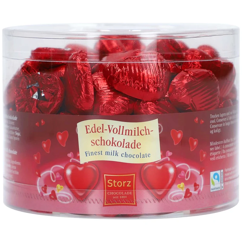 Storz Schokoladen Herzchen (100Stk. Dose)