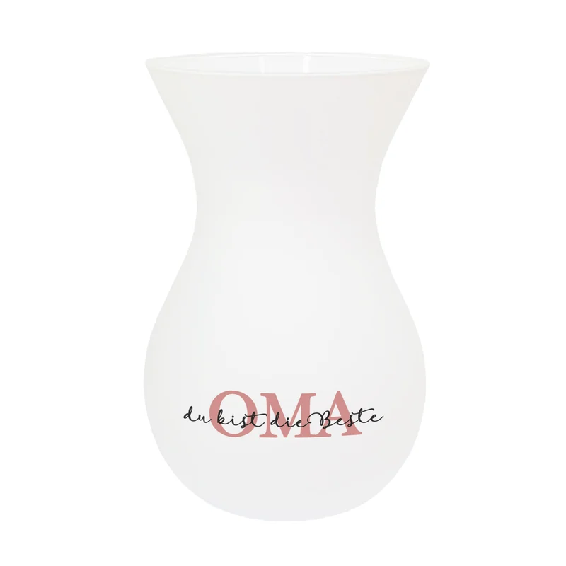 Personalisierbare Ritzenhoff Vase zum Muttertag mit Wunschtext | 3 Farben zur Auswahl