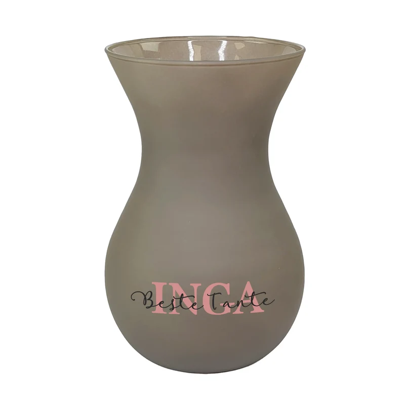Personalisierbare Ritzenhoff Vase zum Muttertag mit Wunschtext | 3 Farben zur Auswahl