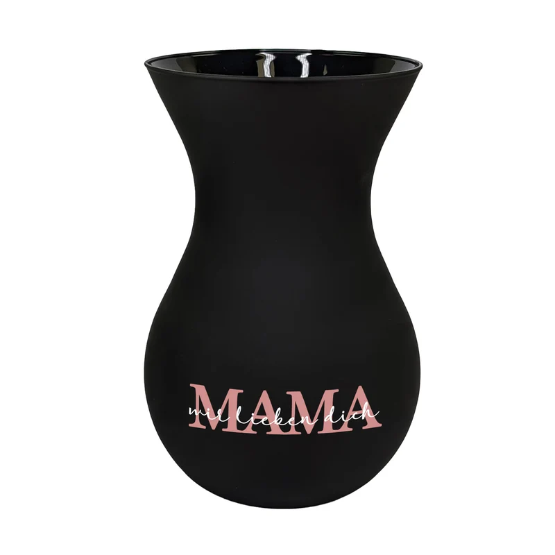 Personalisierbare Ritzenhoff Vase zum Muttertag mit Wunschtext | 3 Farben zur Auswahl