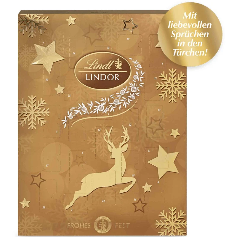 Lindt Lindor Adventskalender 290g