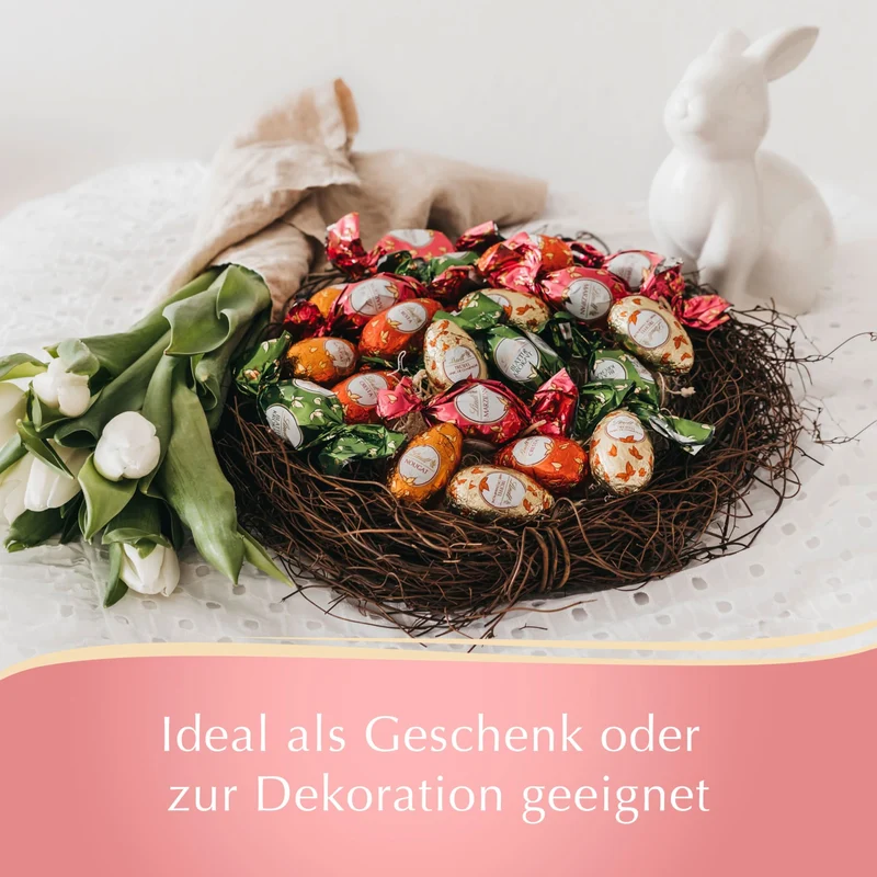 Lindt Schokolade Deko Edition Mini Eier Beutel | 180g