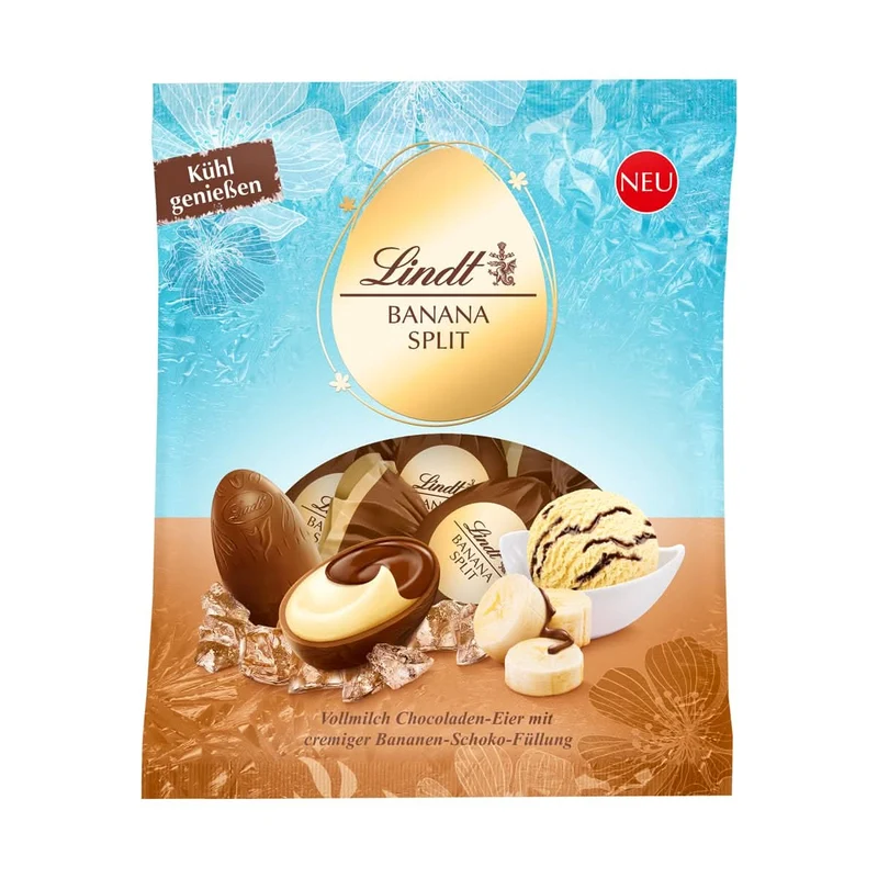Lindt Schokolade Banana Split-Eier Beutel| 90g