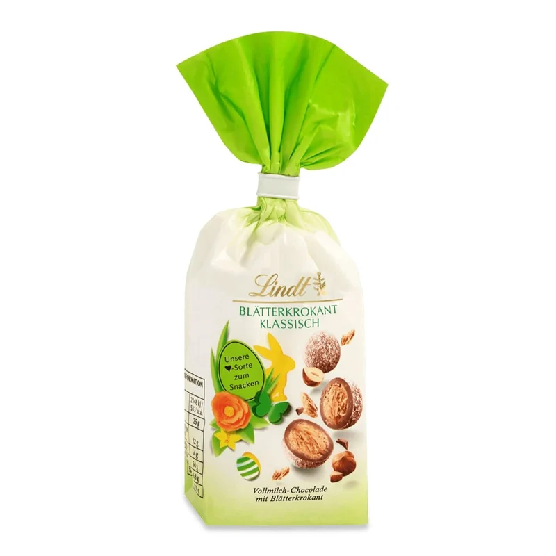 Lindt Schokolade Frühlings-Snacking Blätterkrokant | 100g