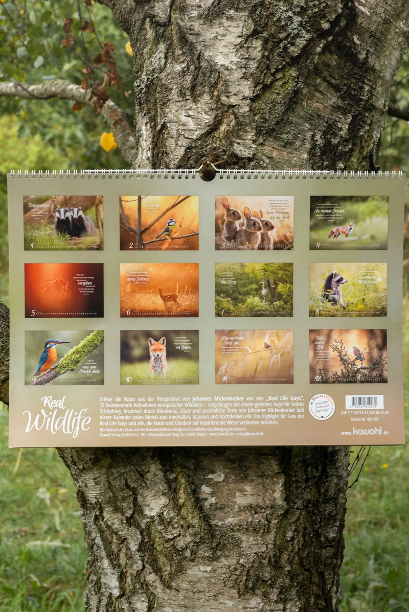 Johannes Naturfotografie - Wandkalender 2027