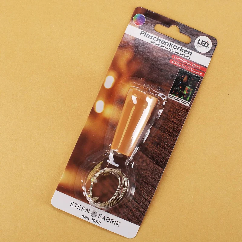 LED Flaschenlicht bunt