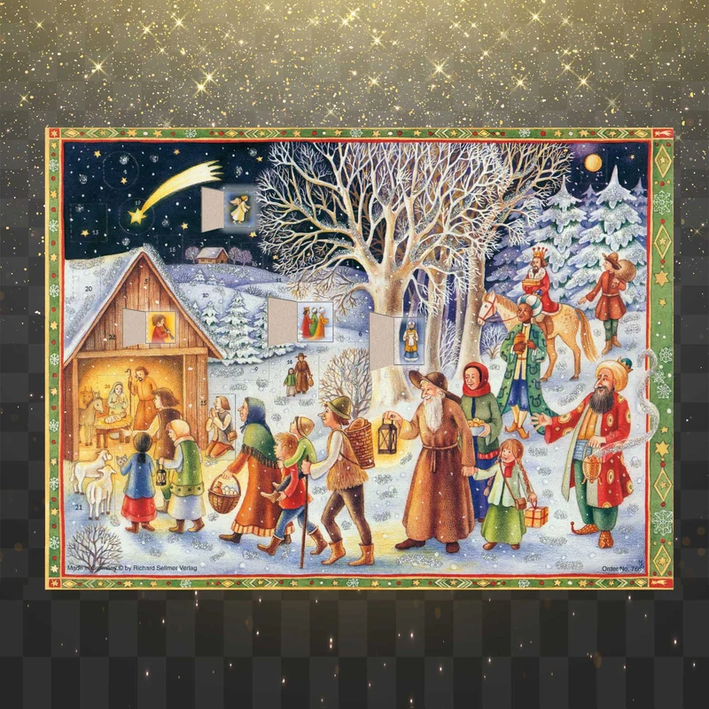 Advent calendar “Come, See the Stable”