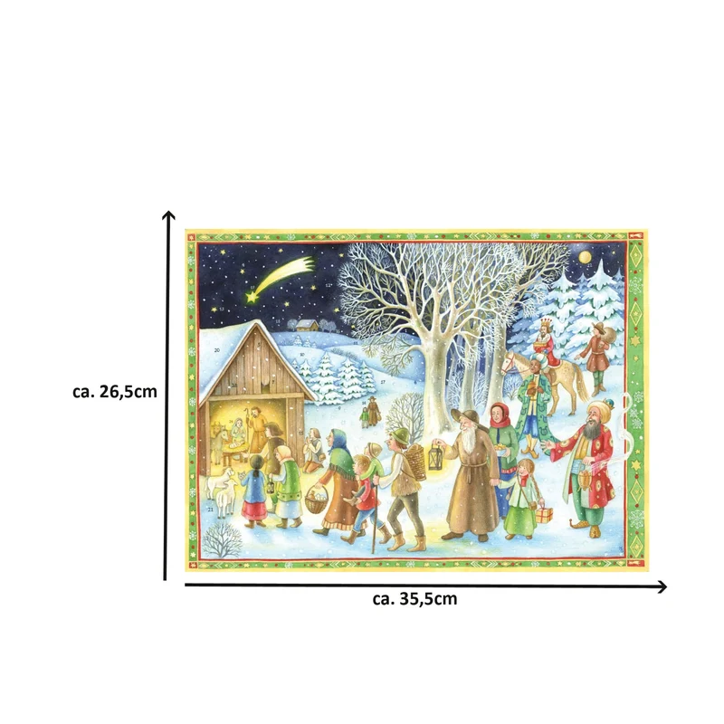 Advent calendar “Come, See the Stable”