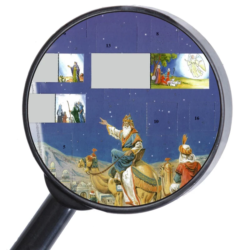 Advent calendar “The Three Wise Men Follow the Star”
