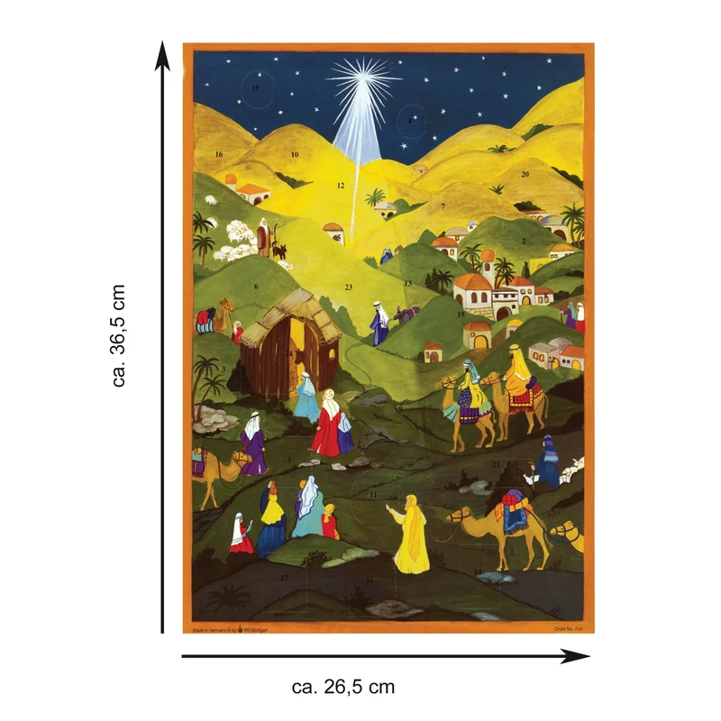 Advent calendar “In the Hills of Bethlehem”