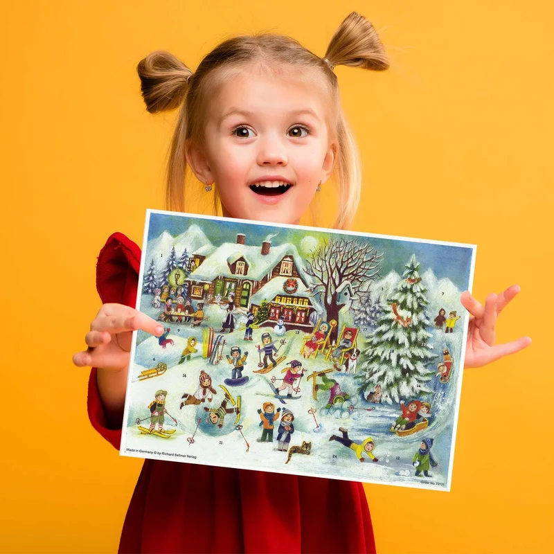 Advent calendar “Ski Lodge”