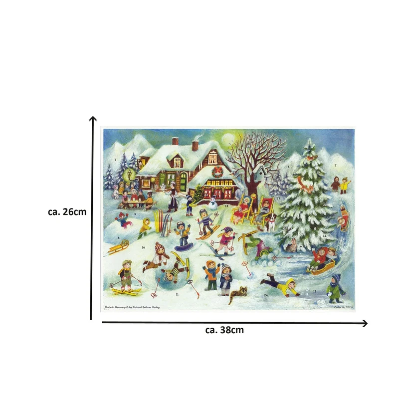 Advent calendar “Ski Lodge”