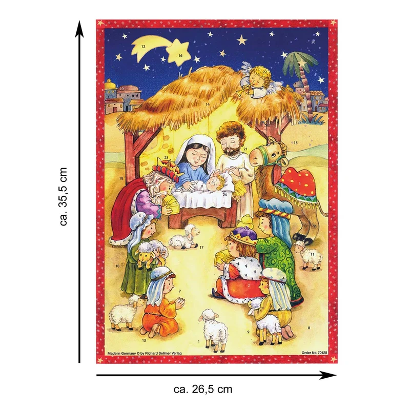 Advent calendar “The Nativity in Bethlehem”