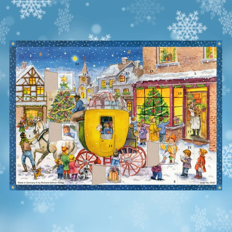 Advent calendar “The Stagecoach Is Coming”